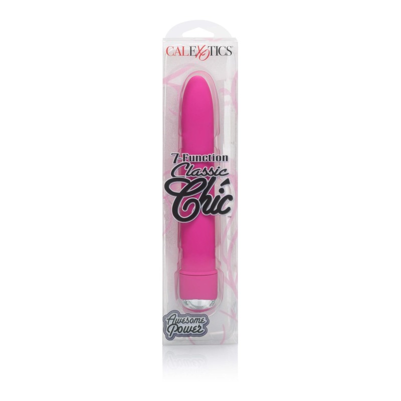 Wibrator-CLASSIC CHIC 7F. MASSAGER PINK 15X3